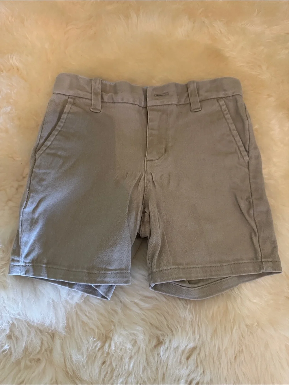 Janie and Jack Toddler Khaki Tan Shorts